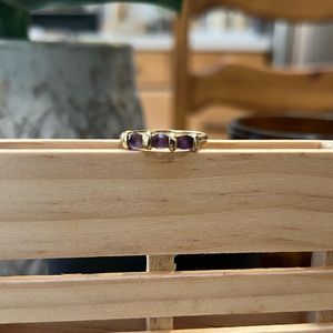 Pink Tourmaline + 14K Gold Ring